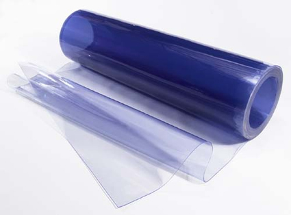 driehoek blik leren PVC Sheet transparant op Rol: 1200*2mm: 20 meter - Haagh Protection
